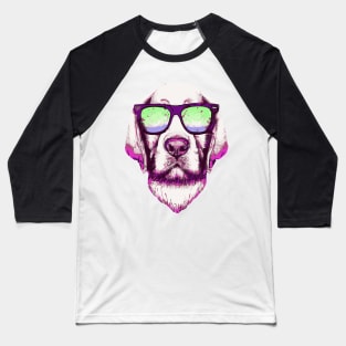 Hipster Labrador Retro Dog Lover Retriever Baseball T-Shirt